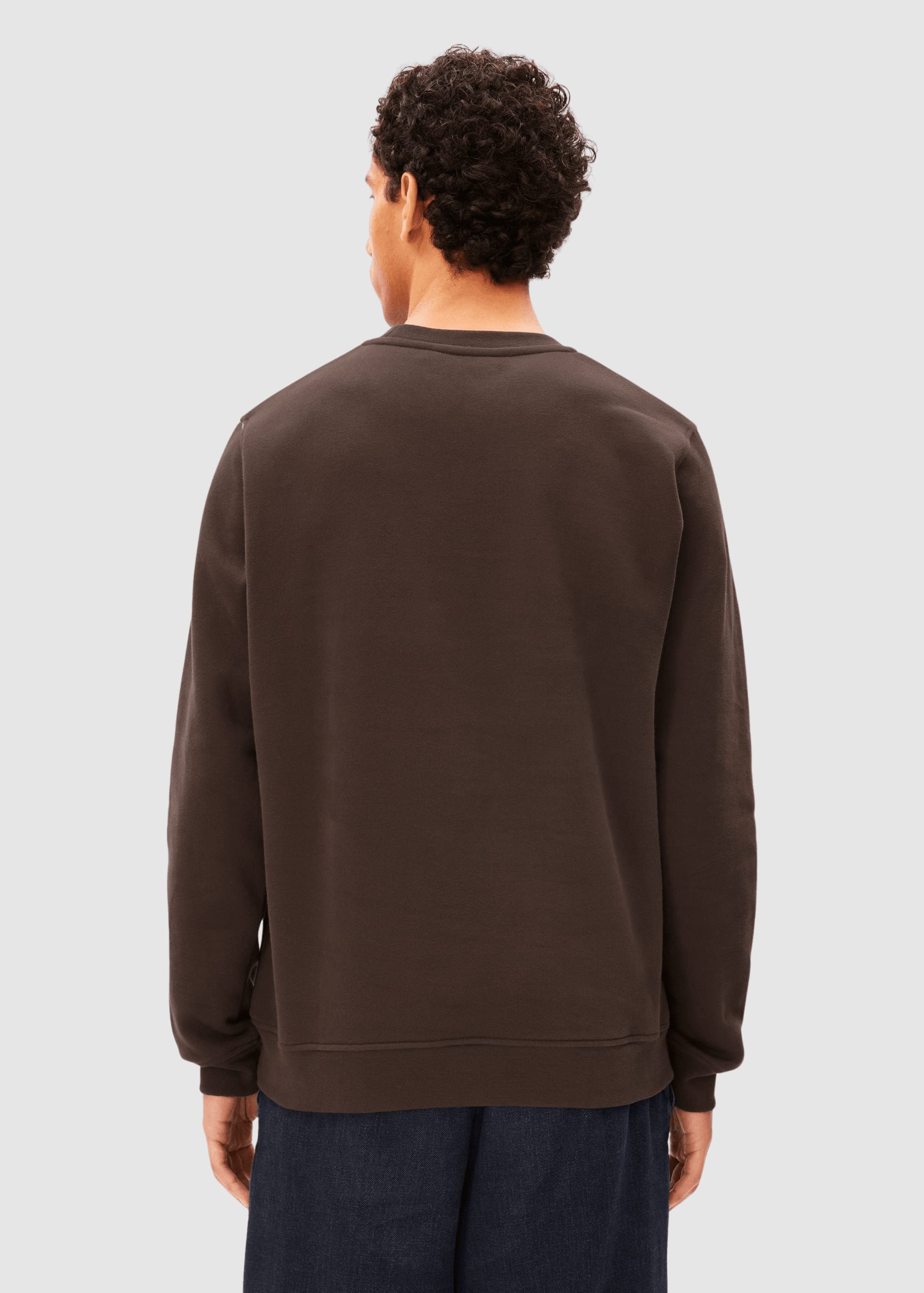 armedangels-baaro-fleece-sweatshirt-claystone-2.jpeg Baaro Fleece Sweatshirt Claystone