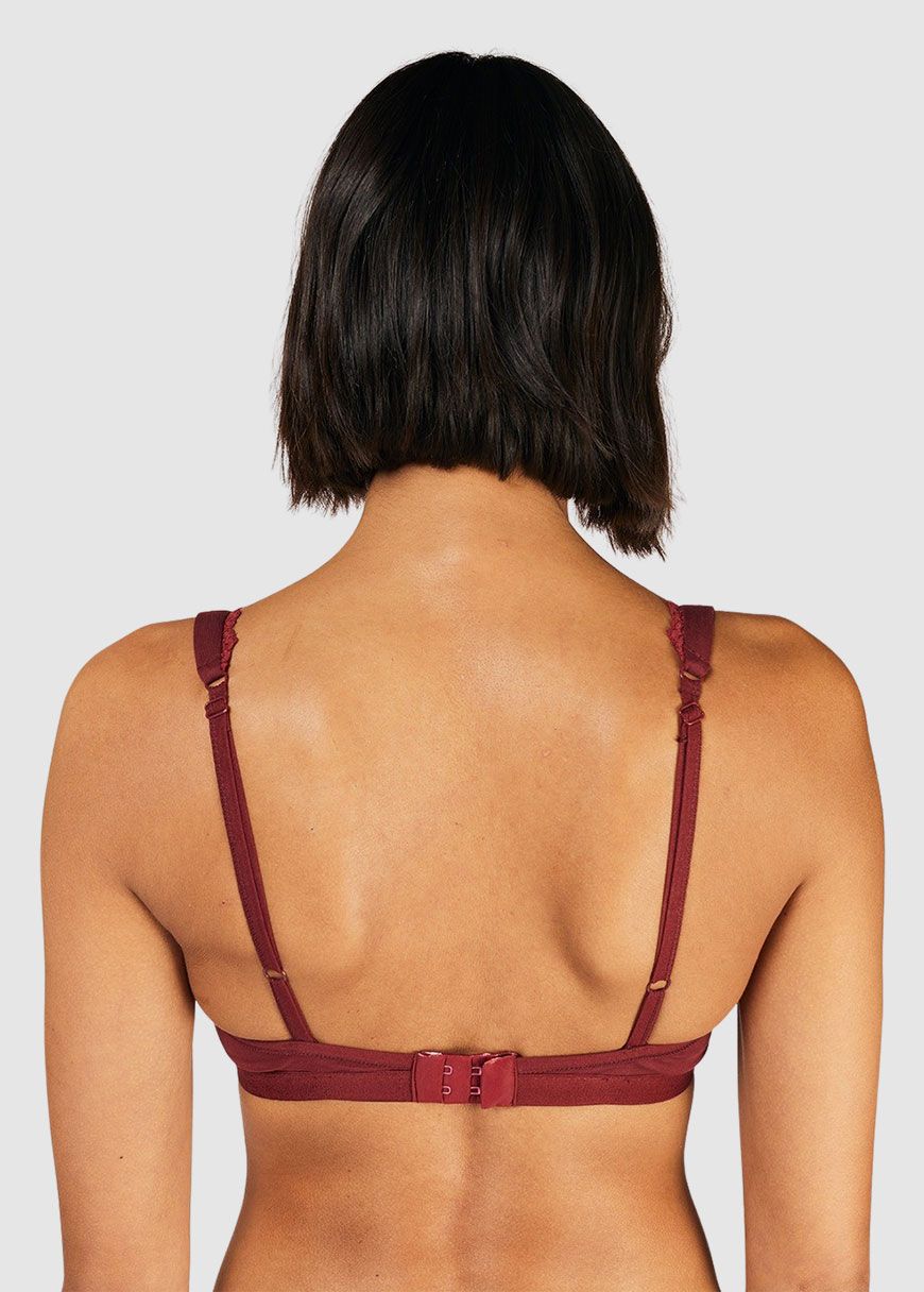 Lace Trim Triangle Bra Lace Trim Triangle Bra