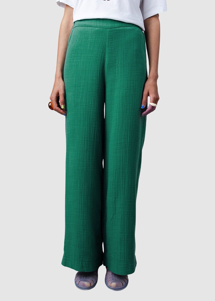 Bubble Wide Leg Pants Bubble Wide Leg Pants
