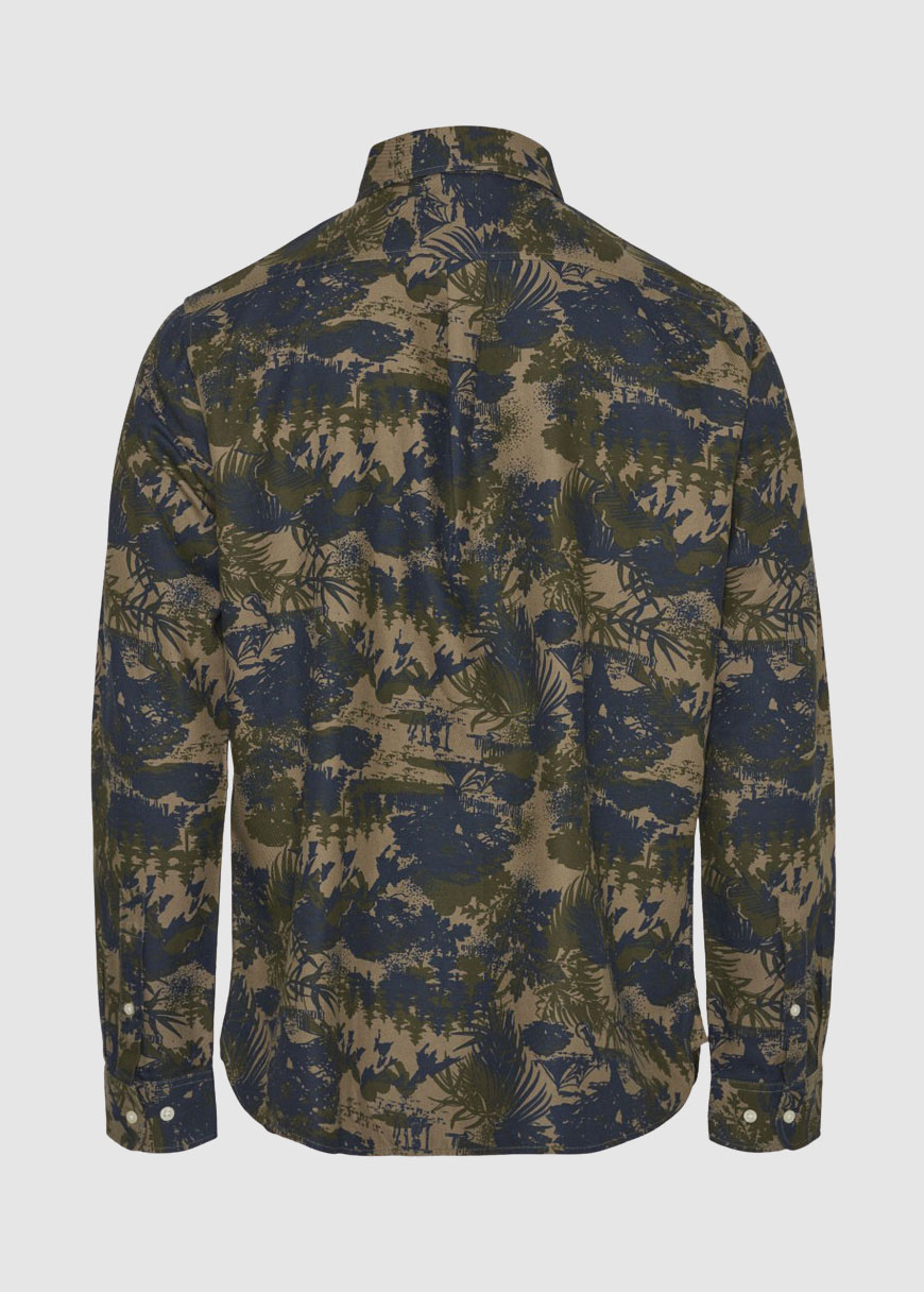 Larch Ls Tencel Aop Shirt Larch Ls Tencel Aop Shirt