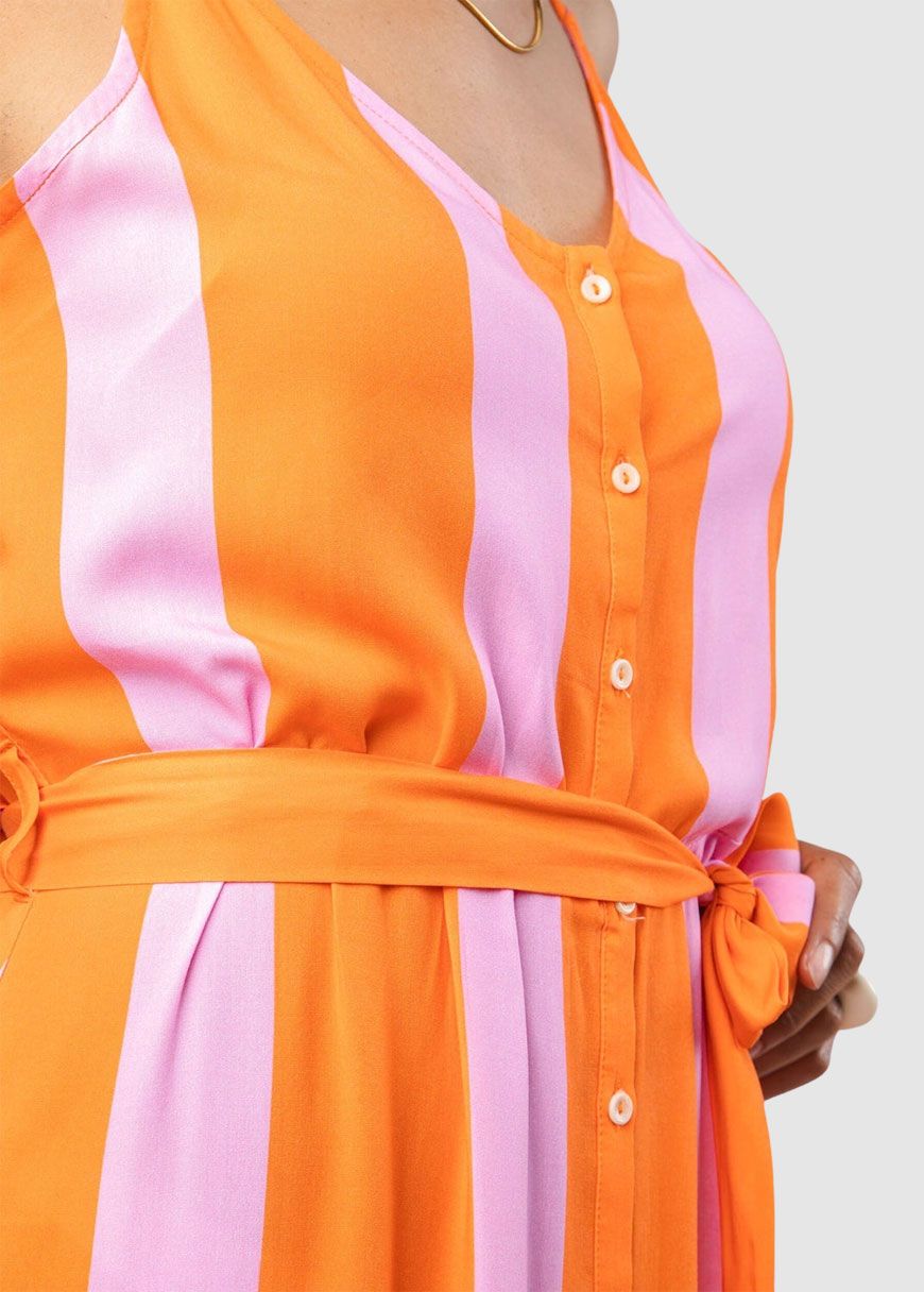 Color Block Strap Dress Color Block Strap Dress
