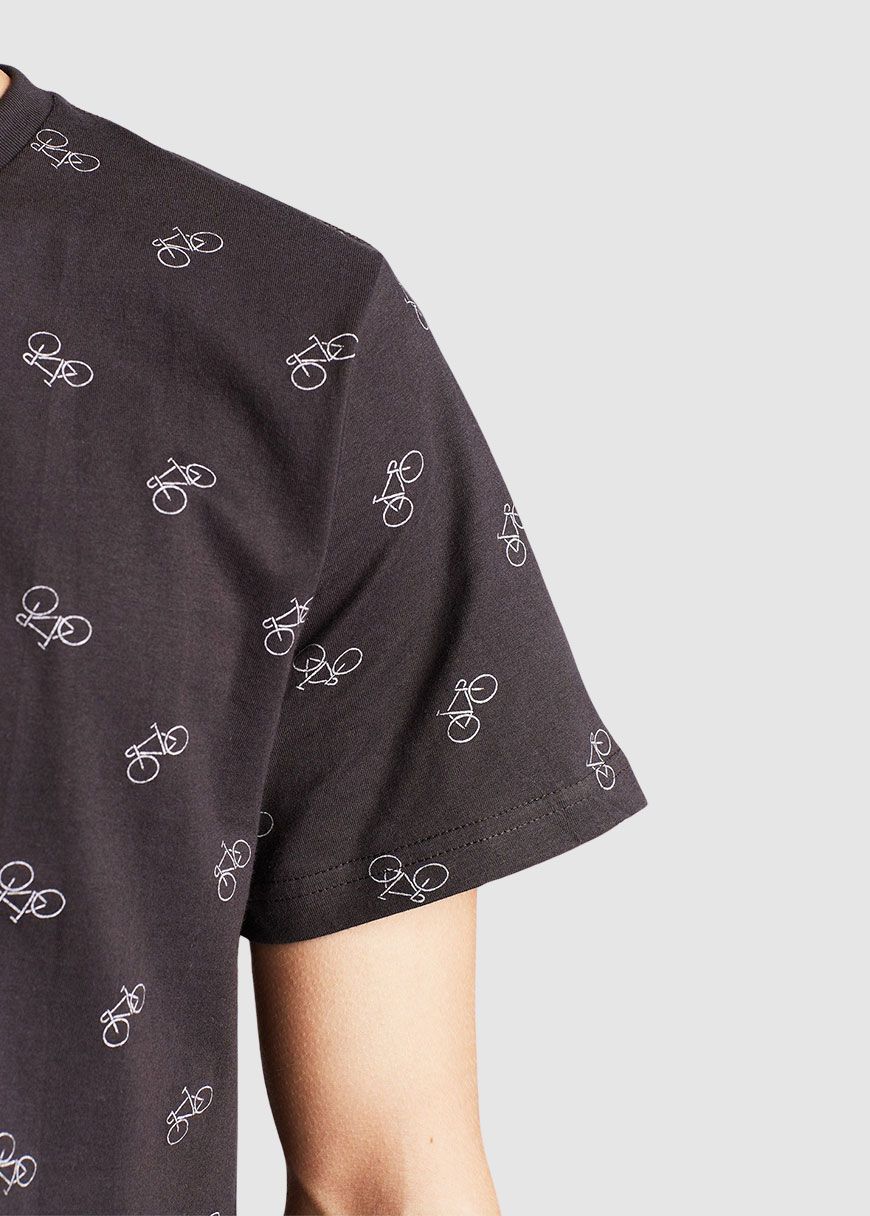 T-Shirt Stockholm Bike Pattern T-Shirt Stockholm Bike Pattern