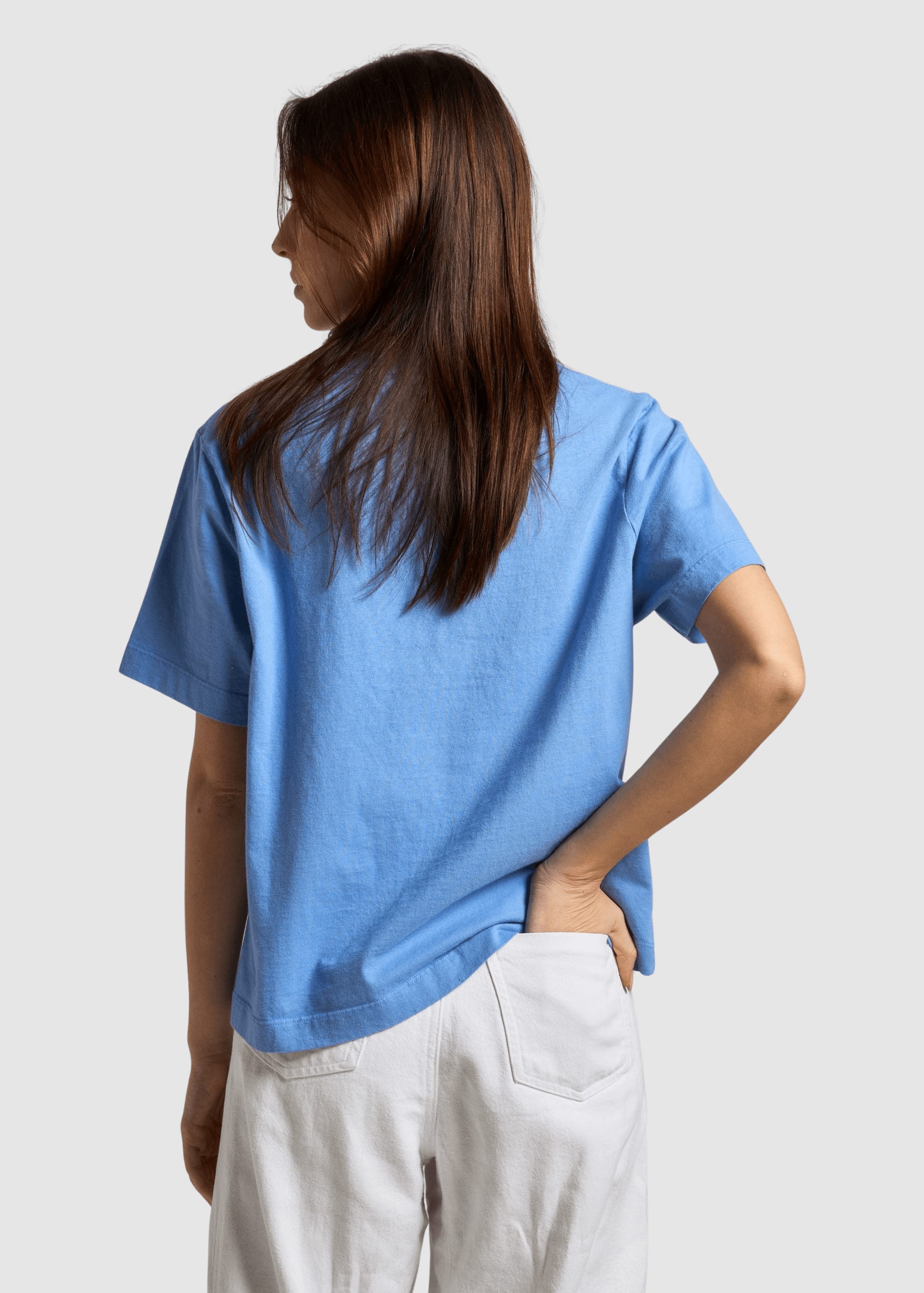 Women’s Essential Sunwashed T-Shirt Ultramarine Blue Women’s Essential Sunwashed T-Shirt Ultramarine Blue