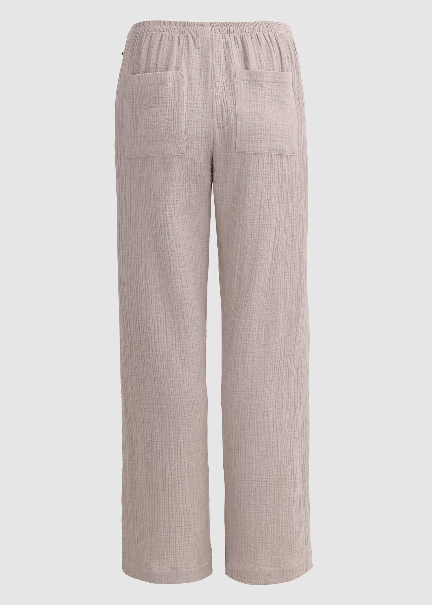 Musselin-Hose Dunkelsand