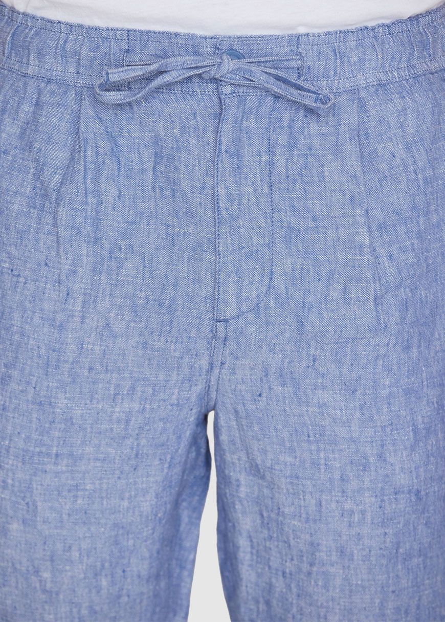 Fig Loose Linen Shorts