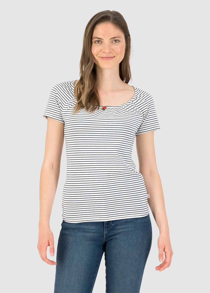Logo Stripe Heart T-Shirt Logo Stripe Heart T-Shirt