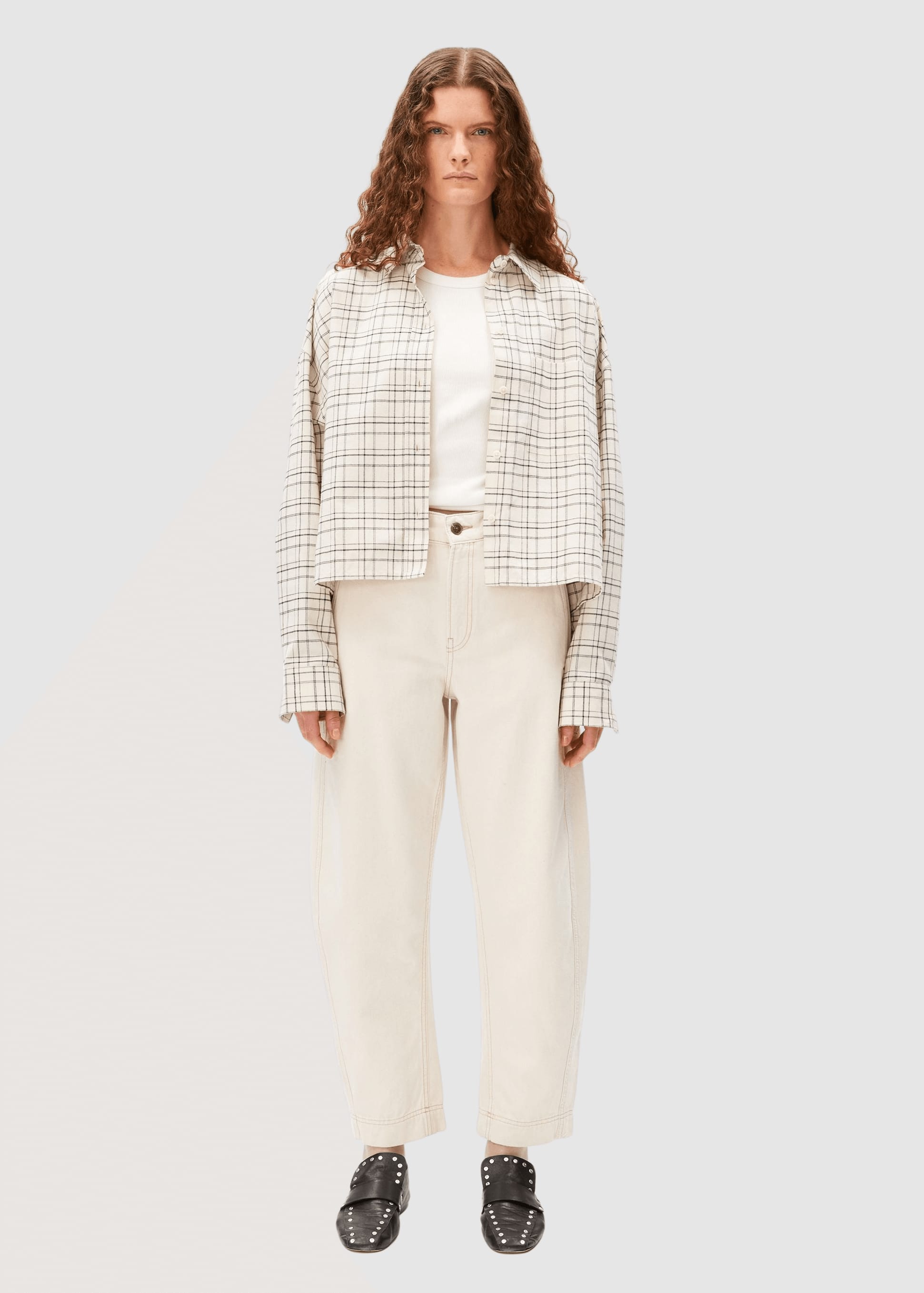 Workwear Canvas Barrel Pant Undyed Workwear Canvas Barrel Pant Undyed