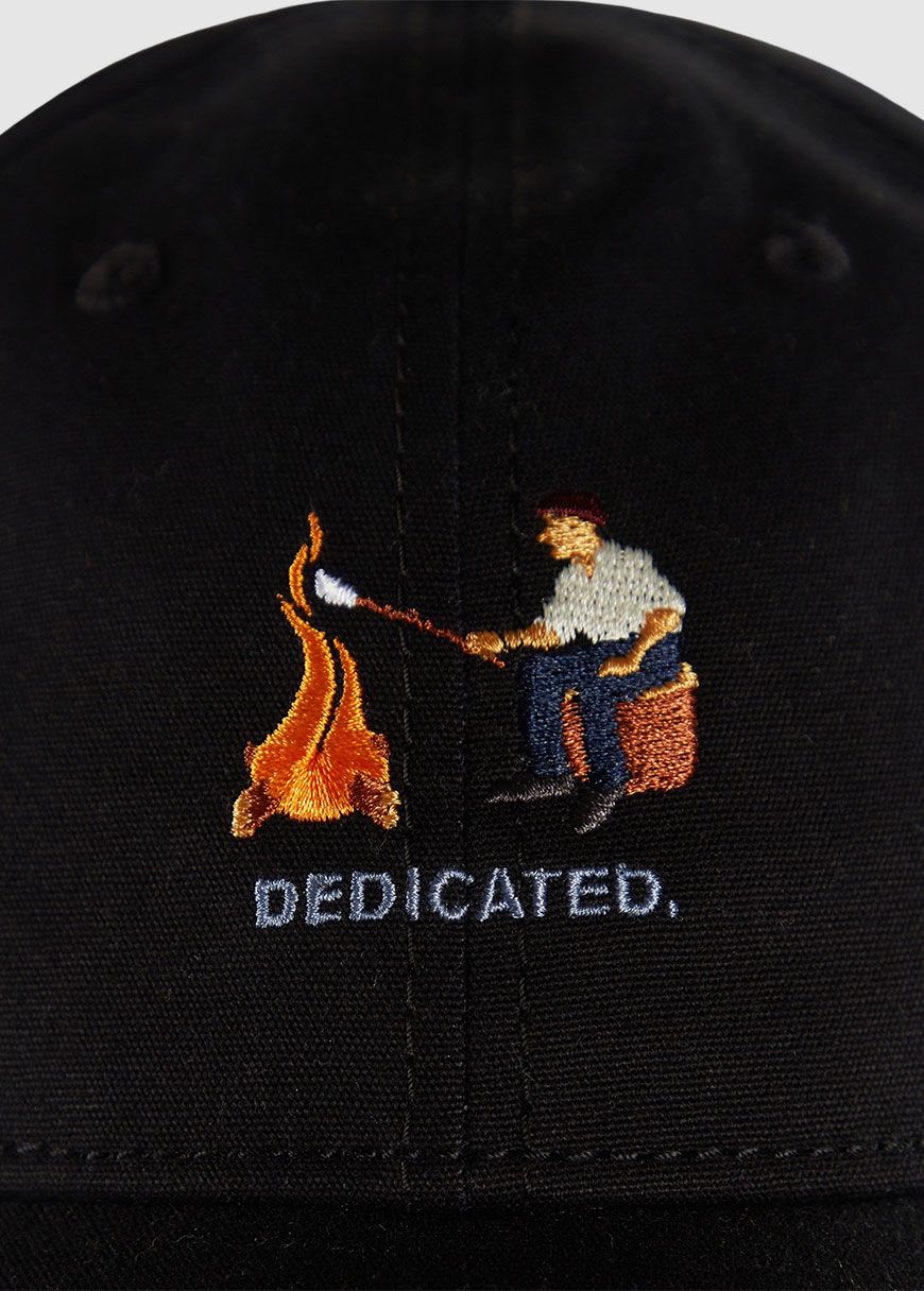 Sports Cap Camping Fire EMB Sports Cap Camping Fire EMB