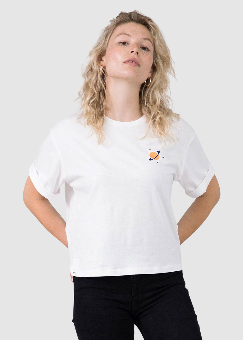 Cropped T-Shirt Planet