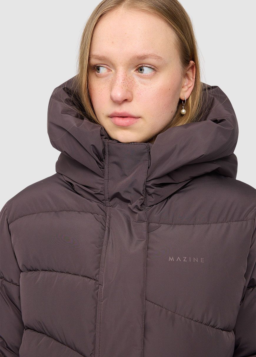 Waves Quilt Puffer Coat