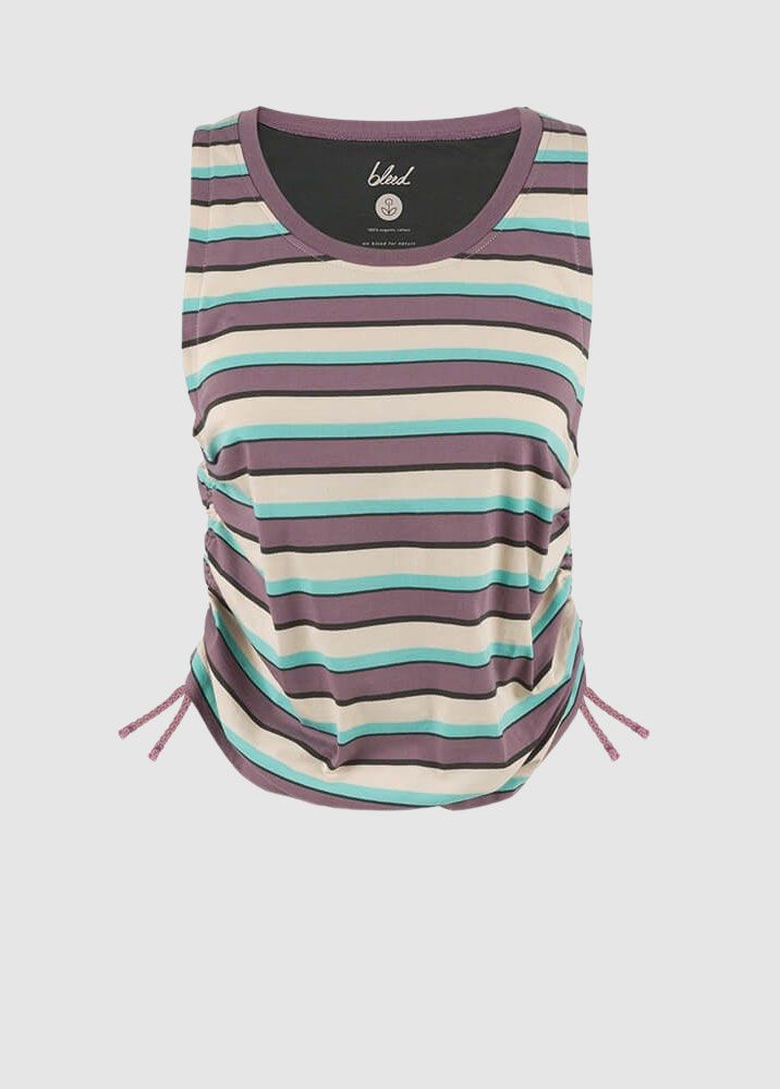 Multicolor-Stripe Top Multicolor-Stripe Top