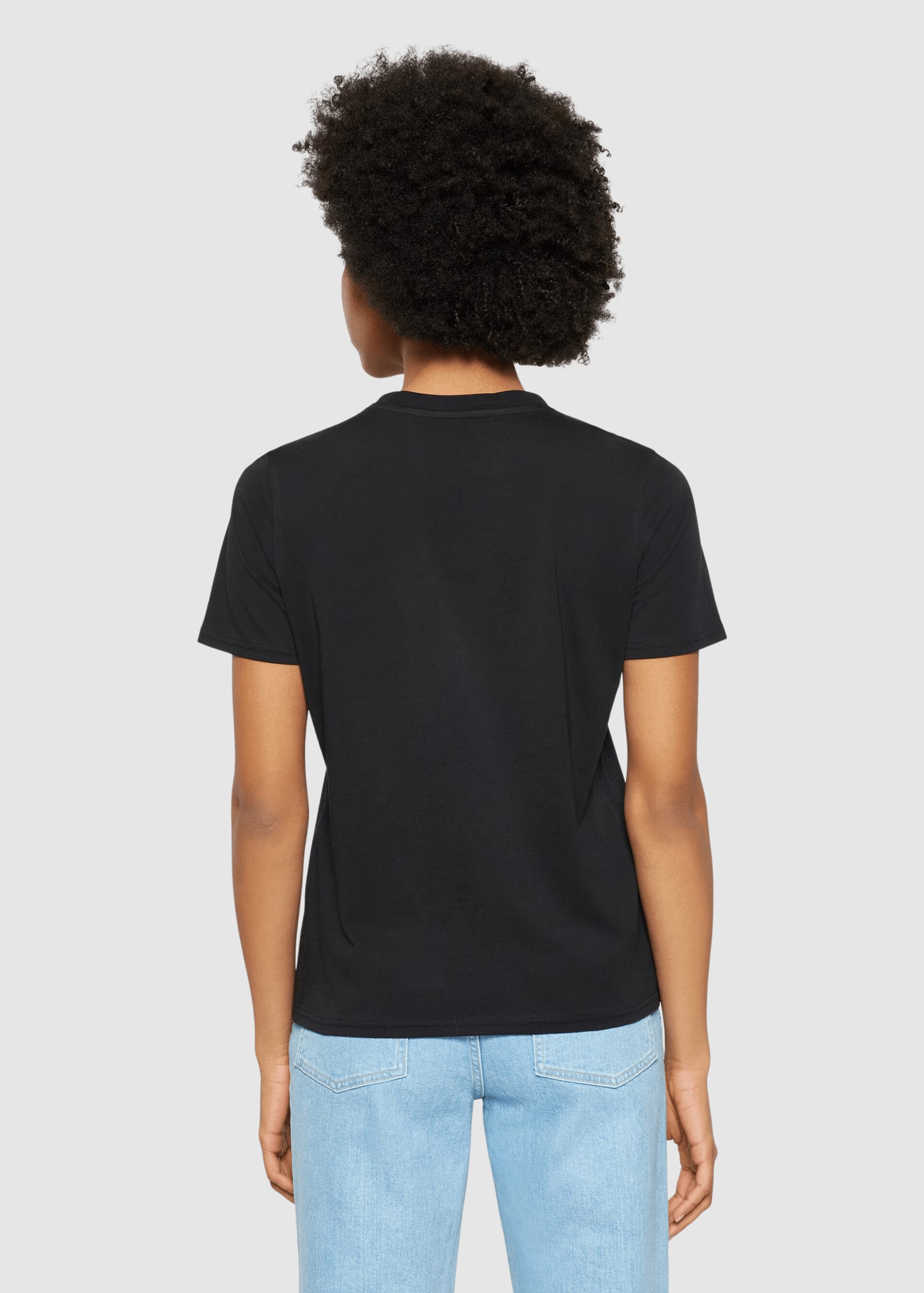 Pima T-Shirt Black Jet