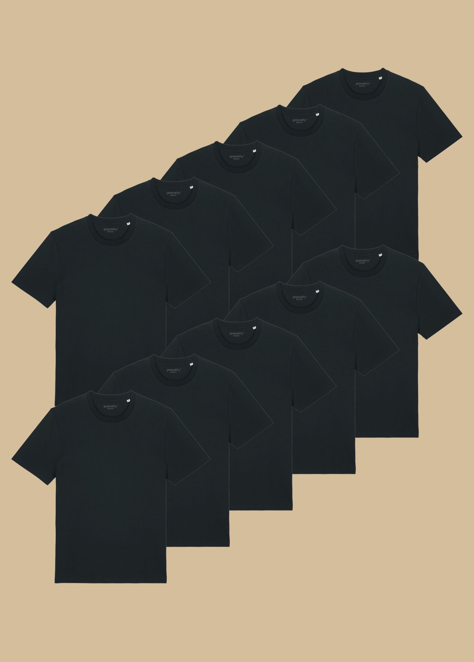 GXB-STTU169-10PACK-BLACK-01.jpg Classic T-Shirt Man 10er Pack Black