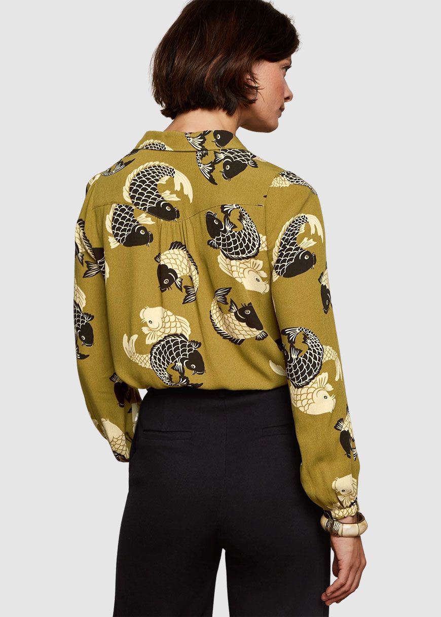 Carina Blouse Koi Carina Blouse Koi