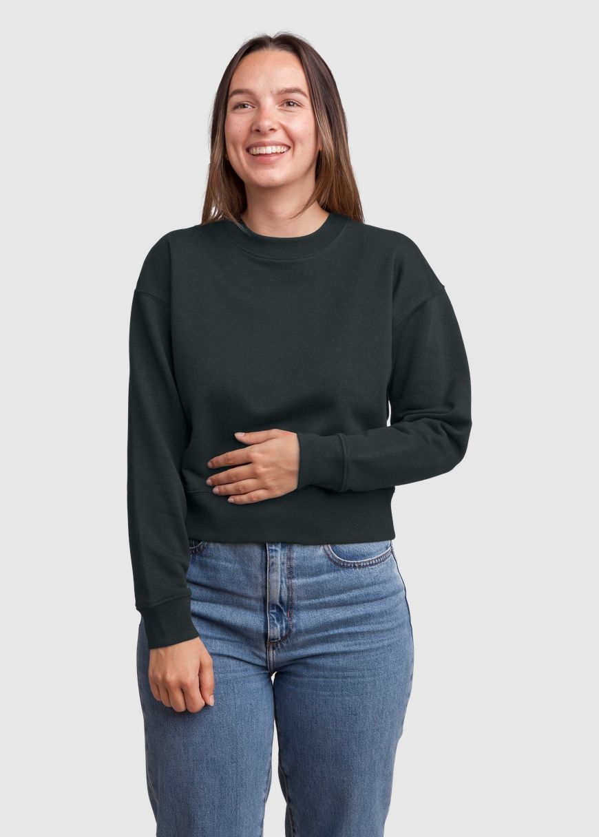 Sweater Cropped Woman