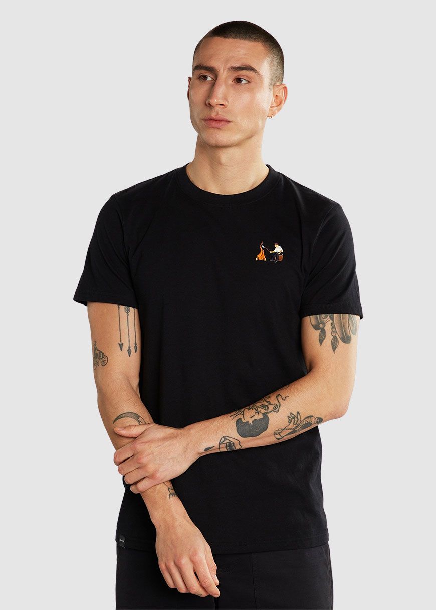 T-Shirt Stockholm Camping Fire EMB T-Shirt Stockholm Camping Fire EMB