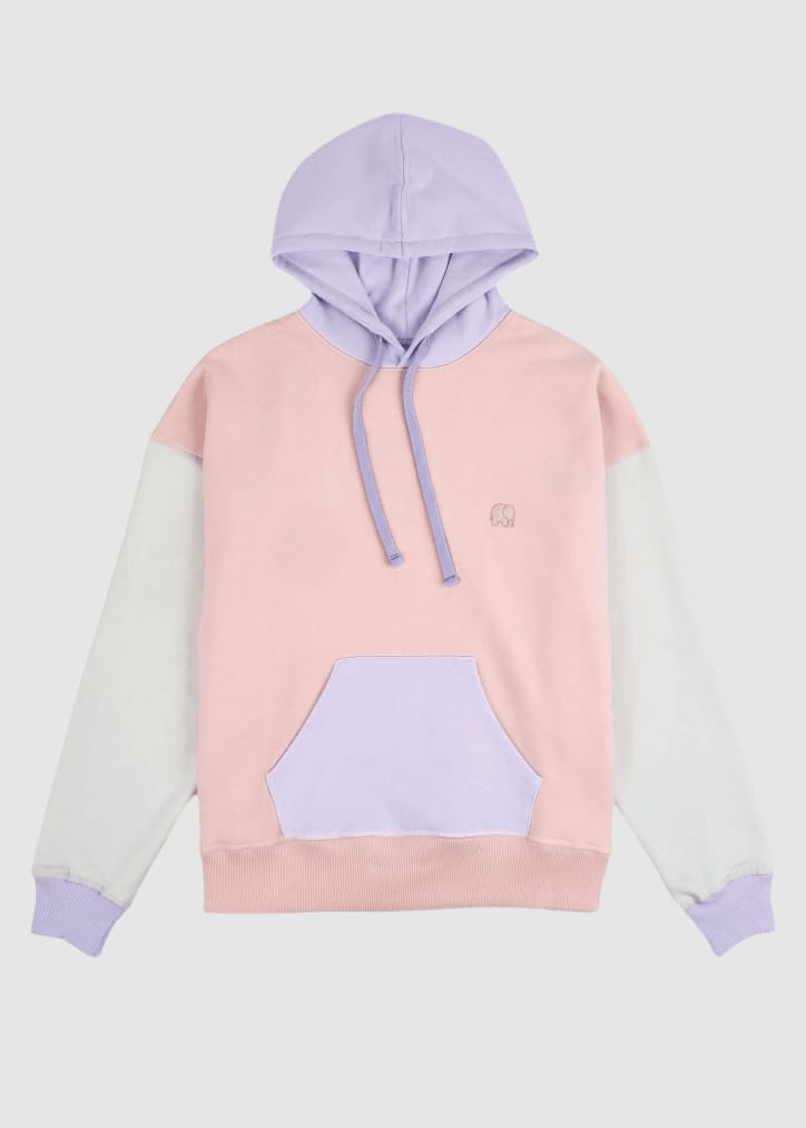 trendsplant-women-s-oversized-color-block-hoodie-pink-4.jpeg Women's Oversized Color Block Hoodie Pink