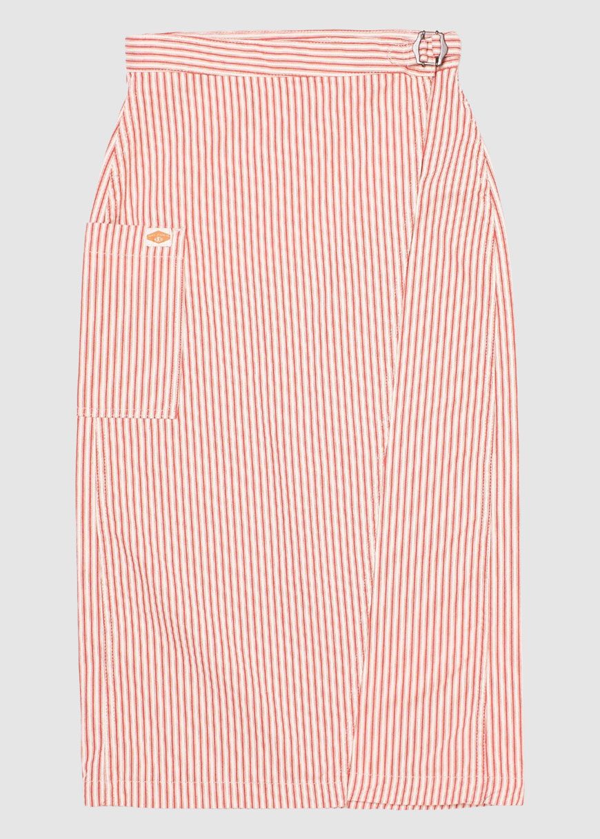 Irma Striped Denim Skirt