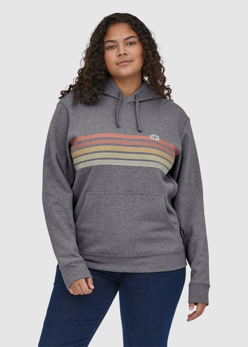 Line Logo Ridge Stripe Uprisal Hoody Line Logo Ridge Stripe Uprisal Hoody