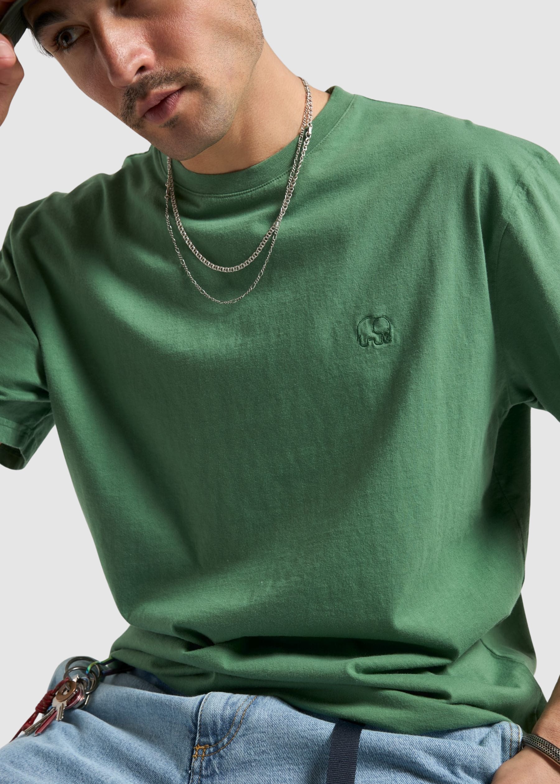 Essential Sunwashed T-Shirt Myrtle Green