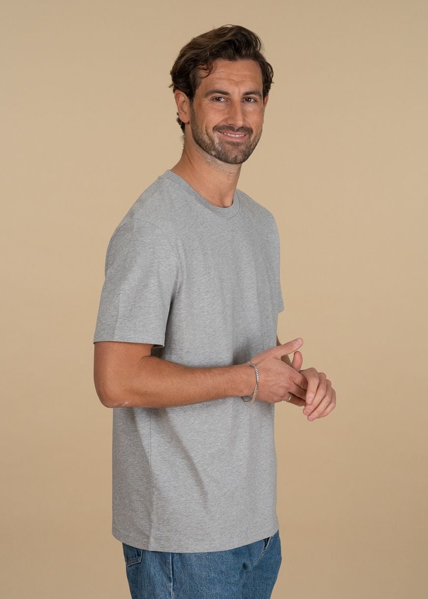 Classic T-Shirt Man Heather Grey