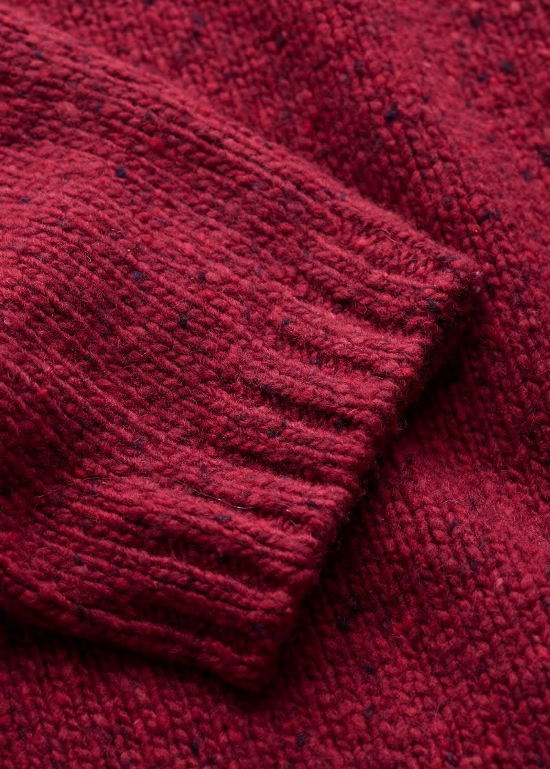 Dawson Pick Cardigan Merino Dahlia