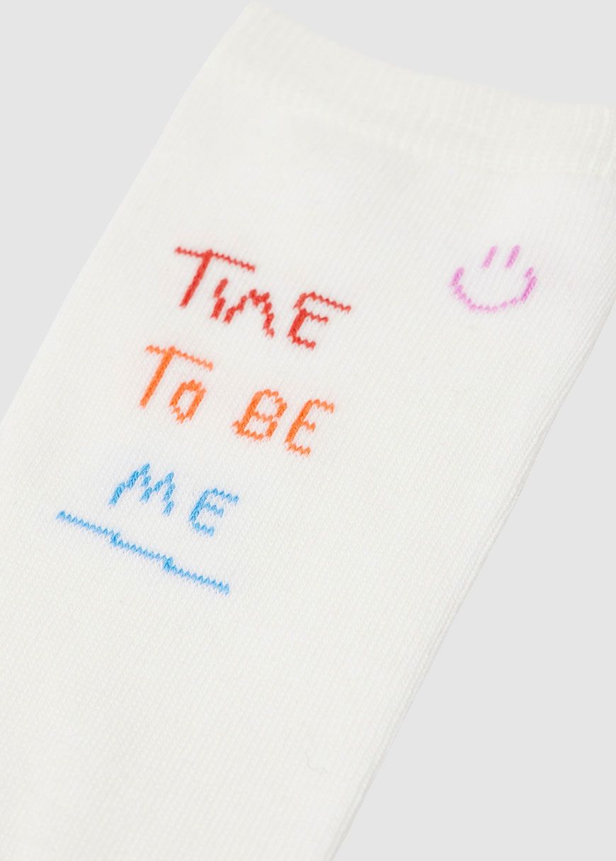 Socken mit Intarsie Socken mit Intarsie