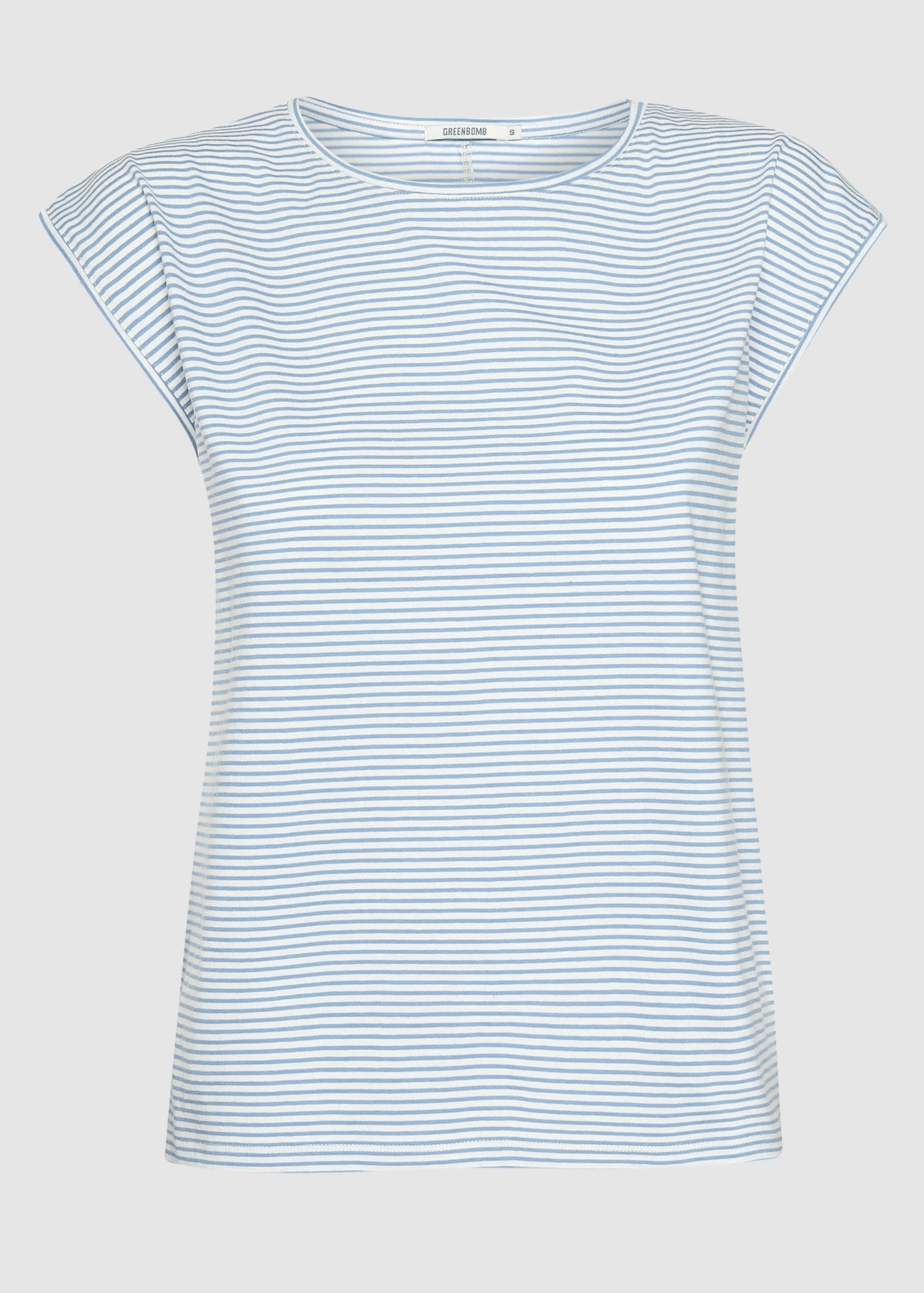 Basic Timid Shirts Glacier Stripes