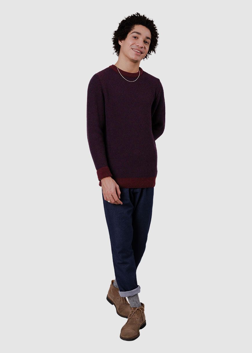 Contrast Sweater Contrast Sweater