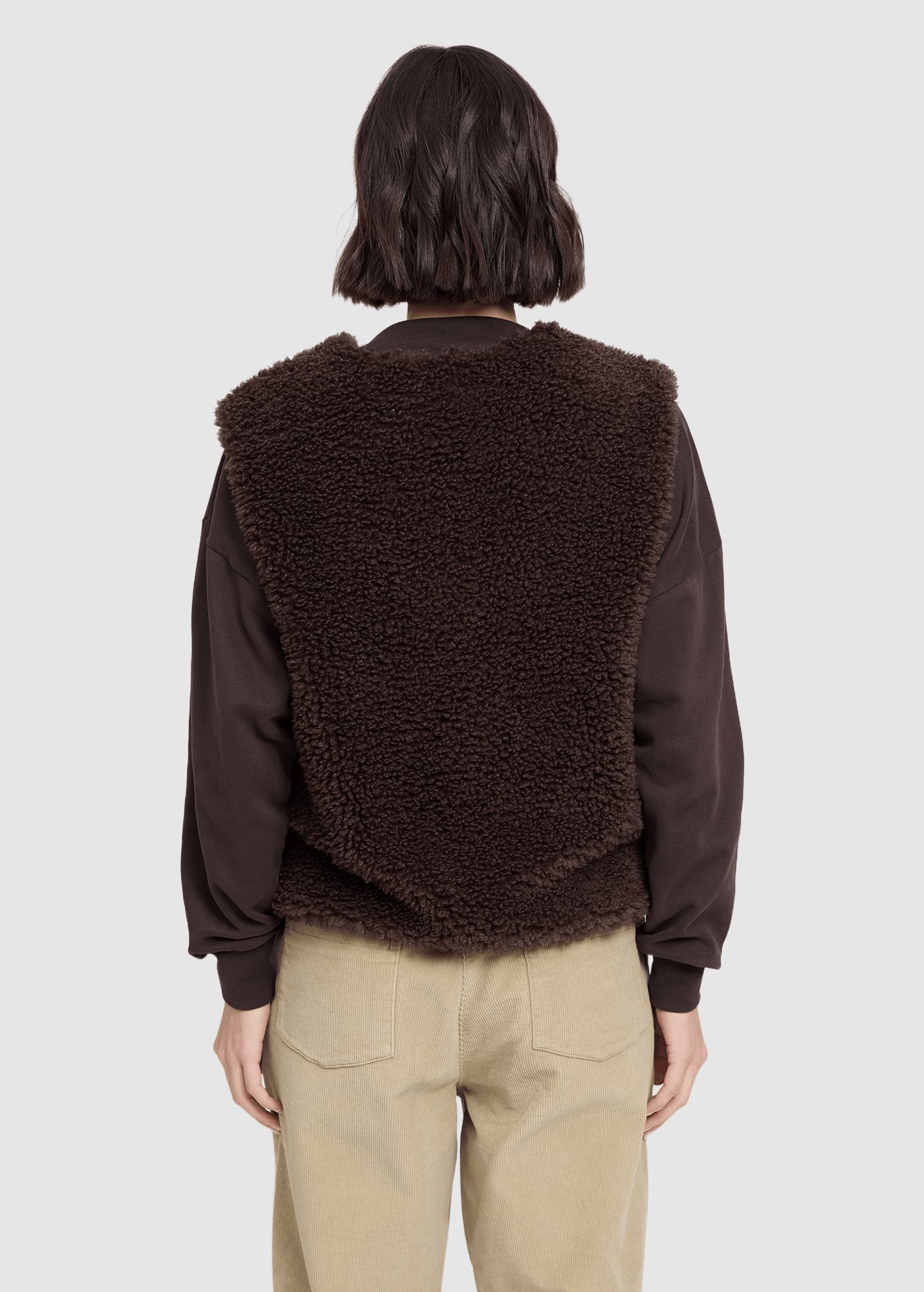 mazine-faux-fur-vest-black-coffee-2.jpeg Faux-Fur Vest Black Coffee