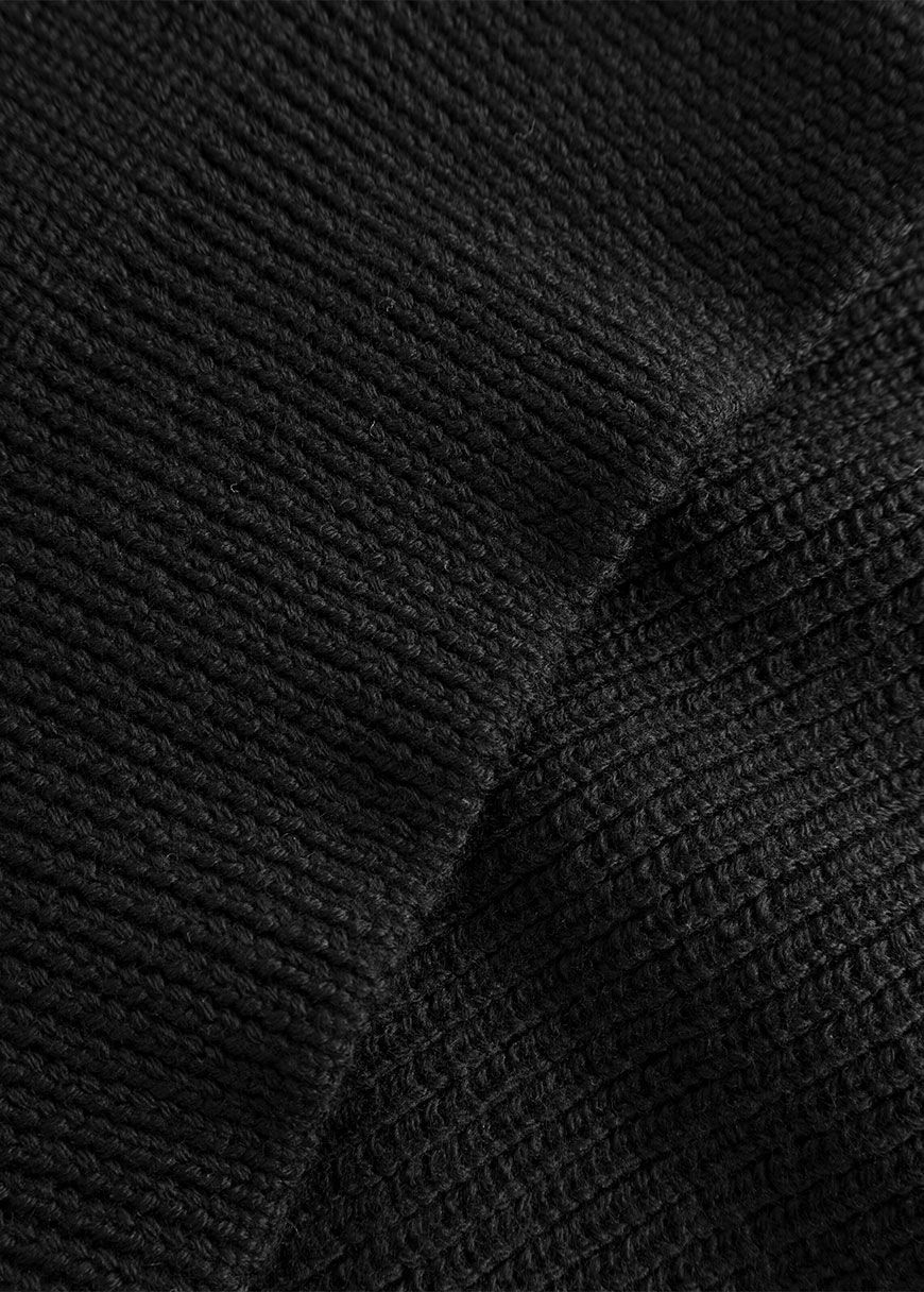 Merino Half Zip High Neck