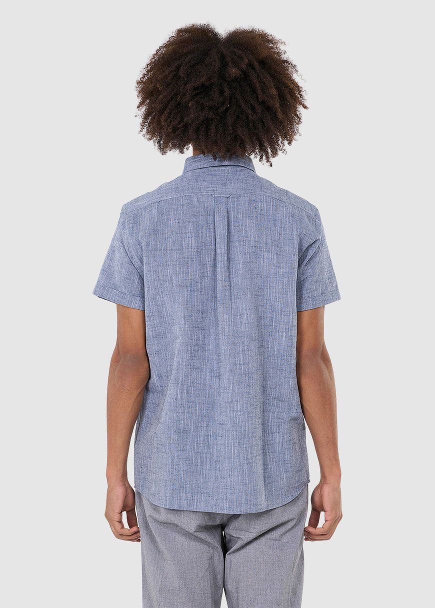 Custom Fit Linen Short Sleeve Shirt Custom Fit Linen Short Sleeve Shirt