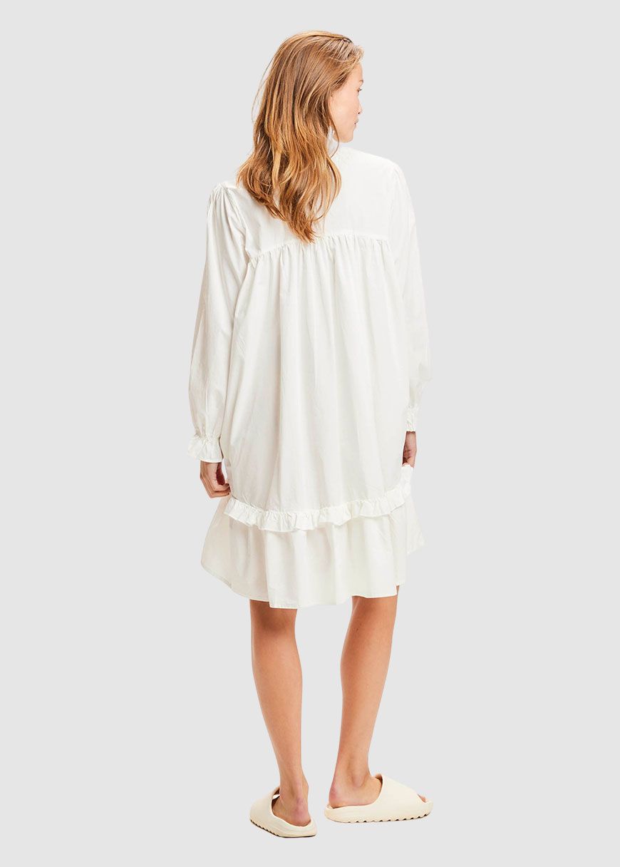 A-Shape Poplin Dress A-Shape Poplin Dress