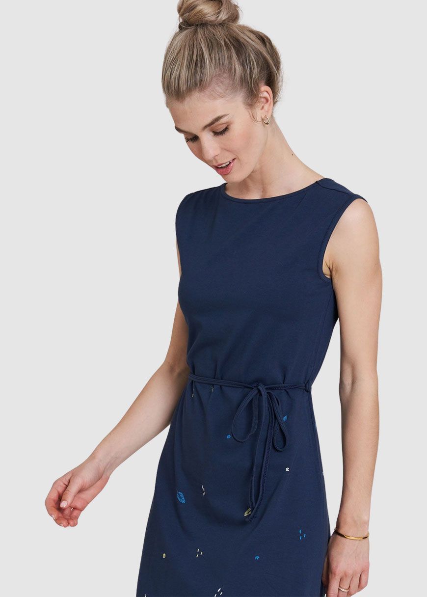 Tailliertes Jersey Kleid Tailliertes Jersey Kleid