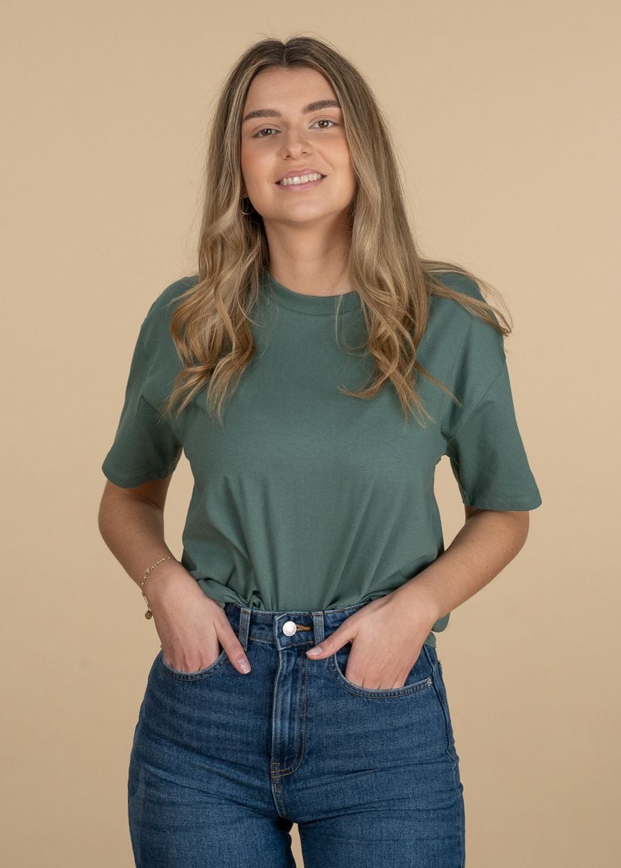 Oversized T-Shirt Woman Green Bay