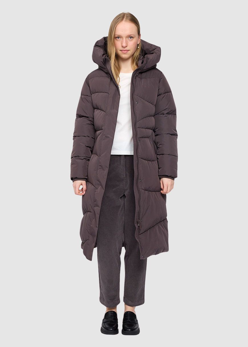 Waves Quilt Puffer Coat