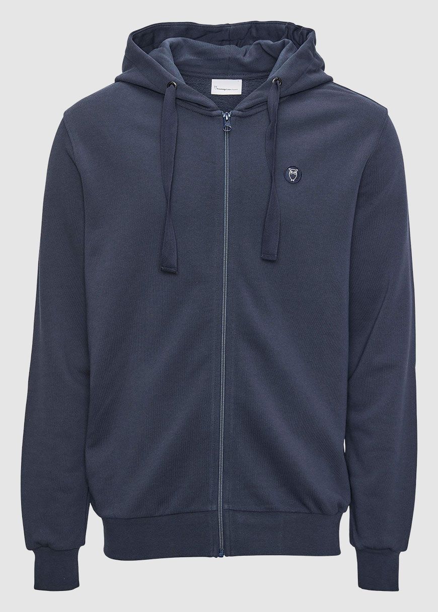 Zip Hood Basic Badge Sweat