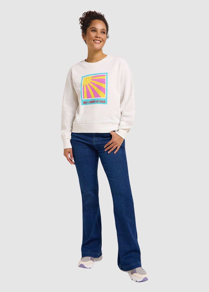 Statement Sweatshirt Sun Statement Sweatshirt Sun