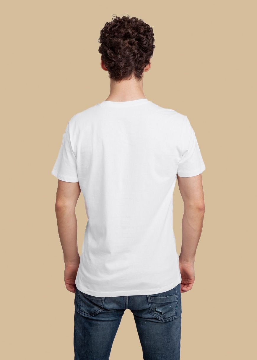 GXB-STTM562-WHITE-05.jpg V-Neck T-Shirt Man White