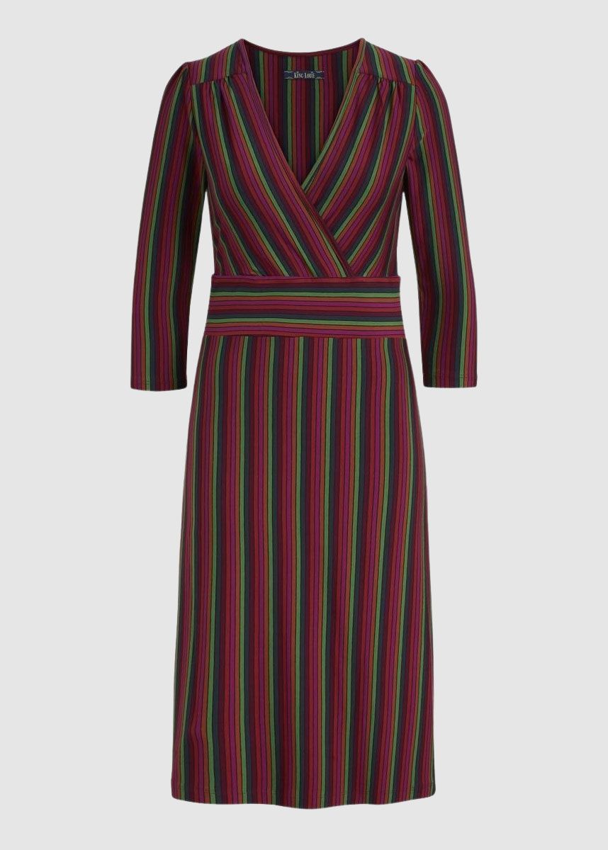 Cecil Dress Prosecco Stripe Cecil Dress Prosecco Stripe