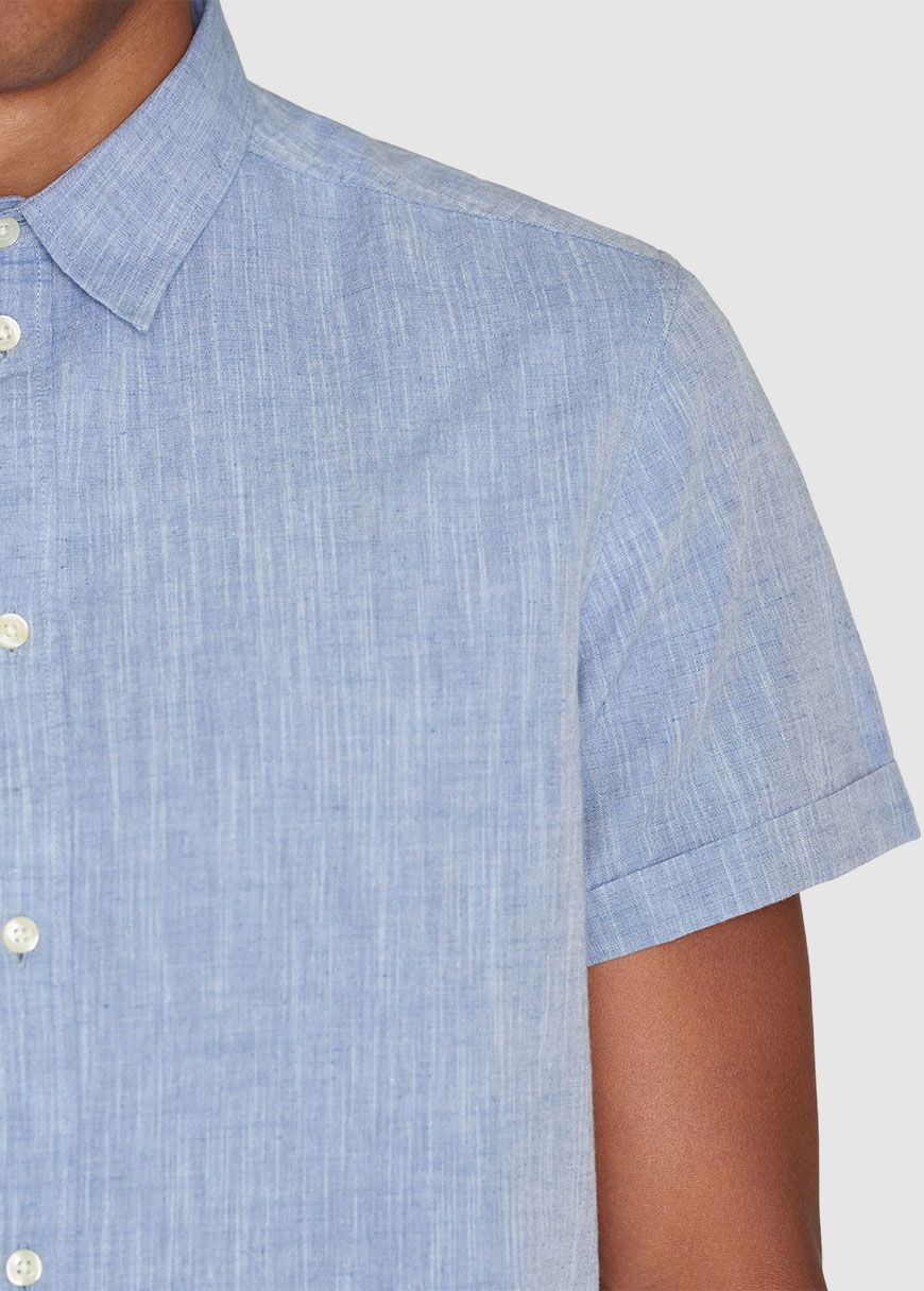 Regular Linen Short Sleeve Shirt Regular Linen Short Sleeve Shirt
