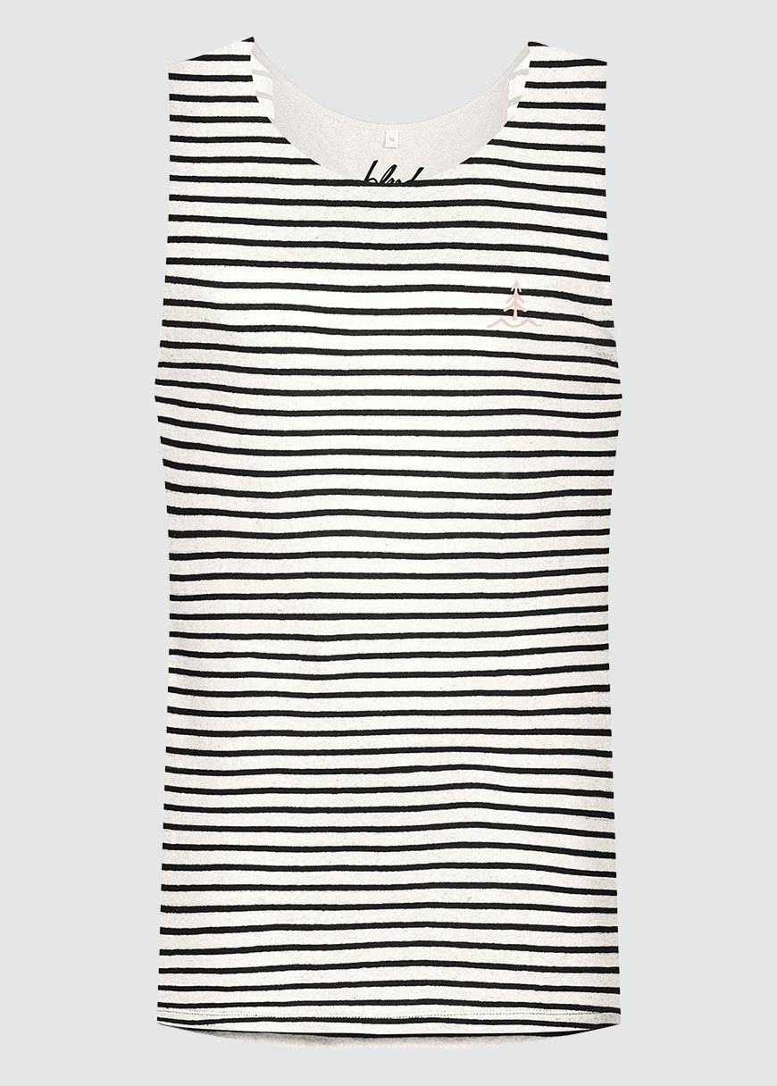 Easy-Stripe Muscle Shirt Easy-Stripe Muscle Shirt