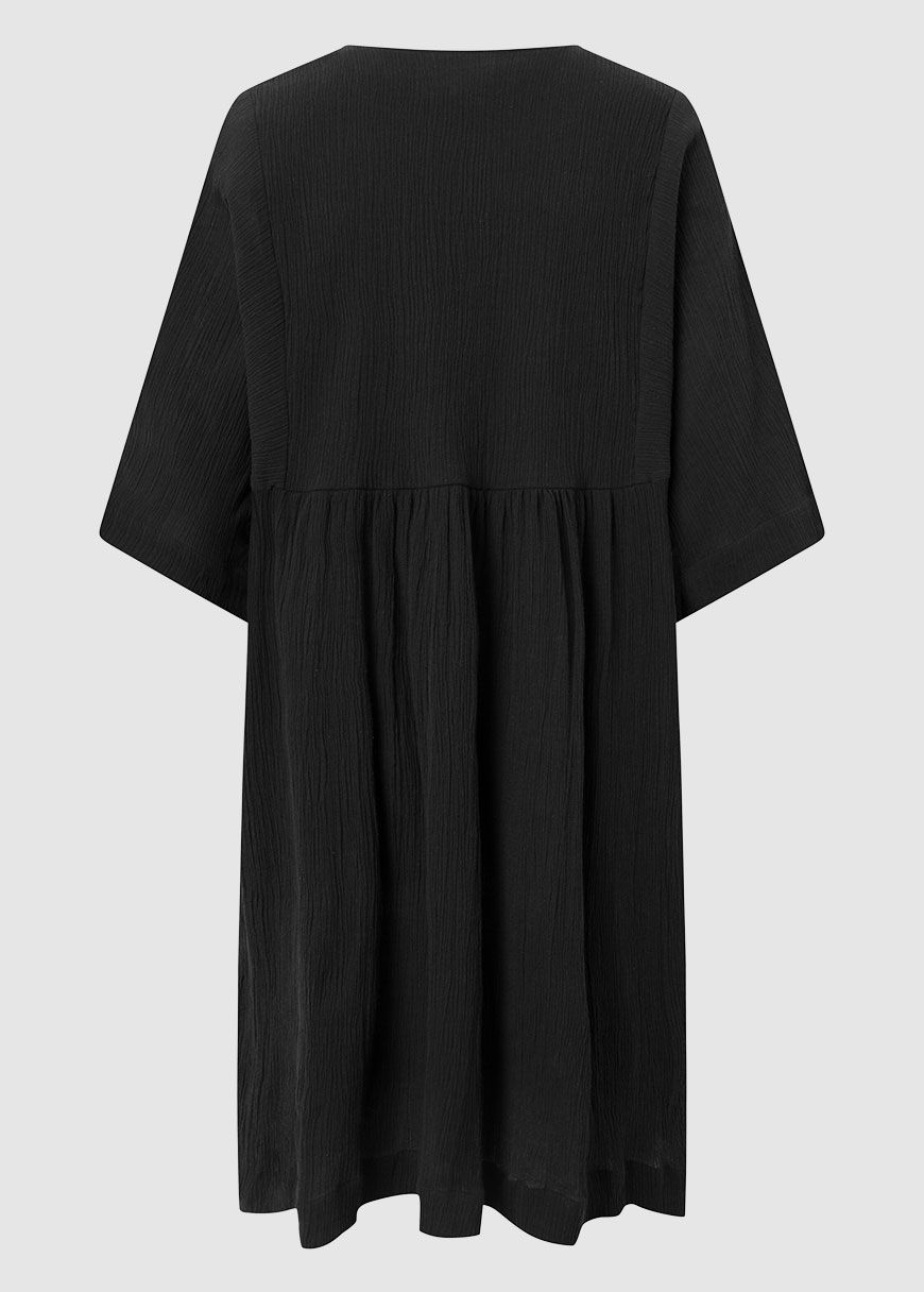 Cotton Crepe A-Shape Dress Cotton Crepe A-Shape Dress
