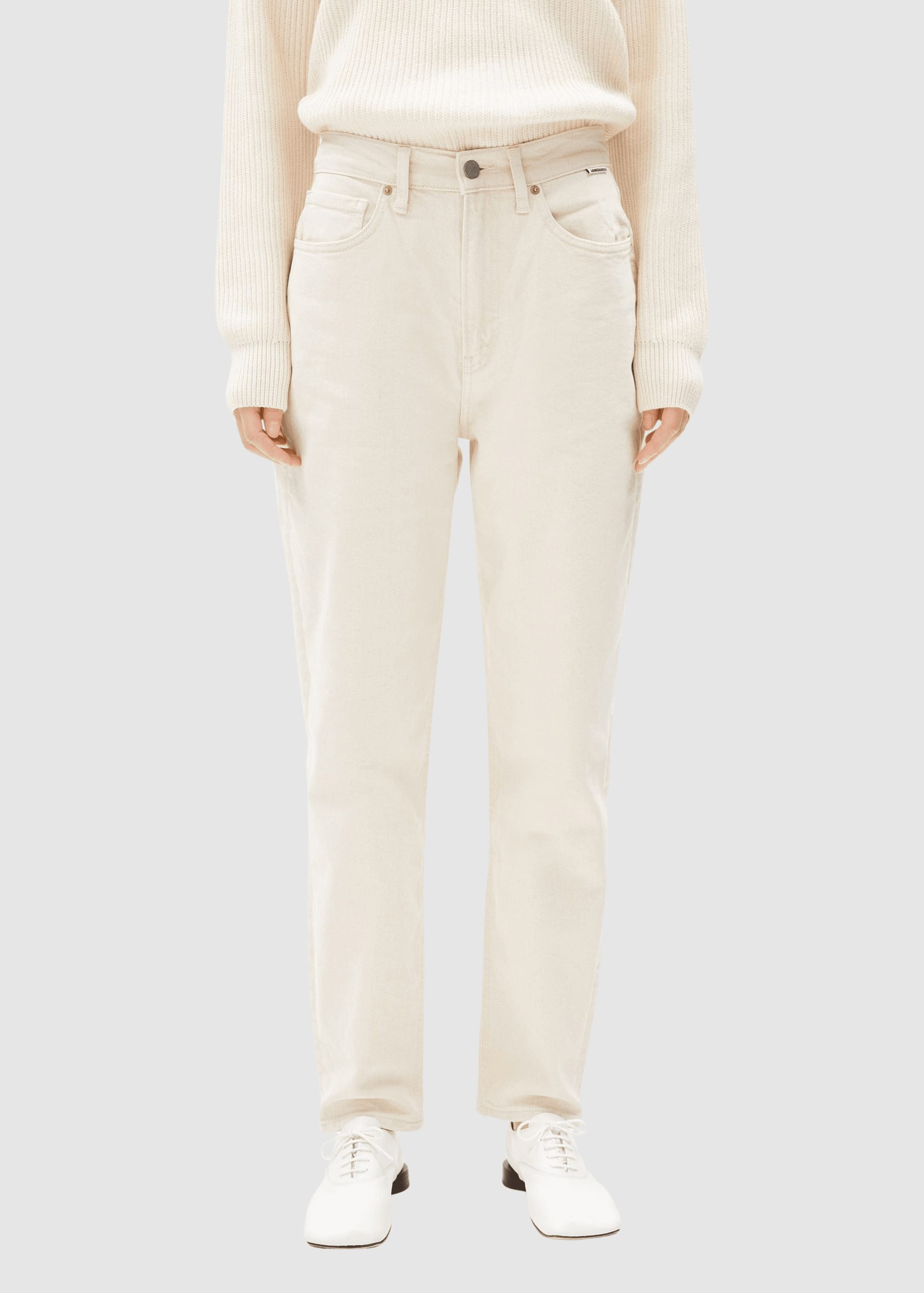 Mairaa High Waist Mom Jean Undyed Mairaa High Waist Mom Jean Undyed