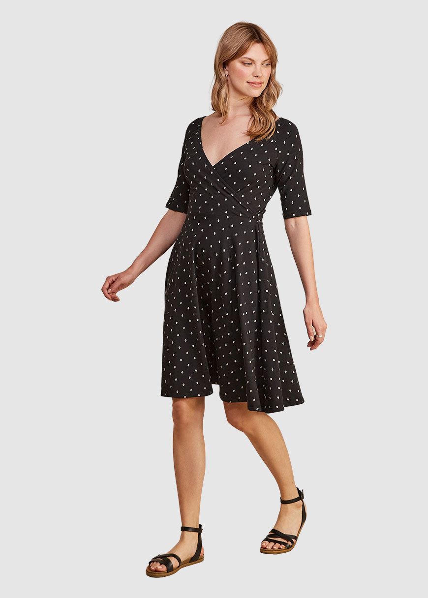 Karine Leaf Print Dress Karine Leaf Print Dress