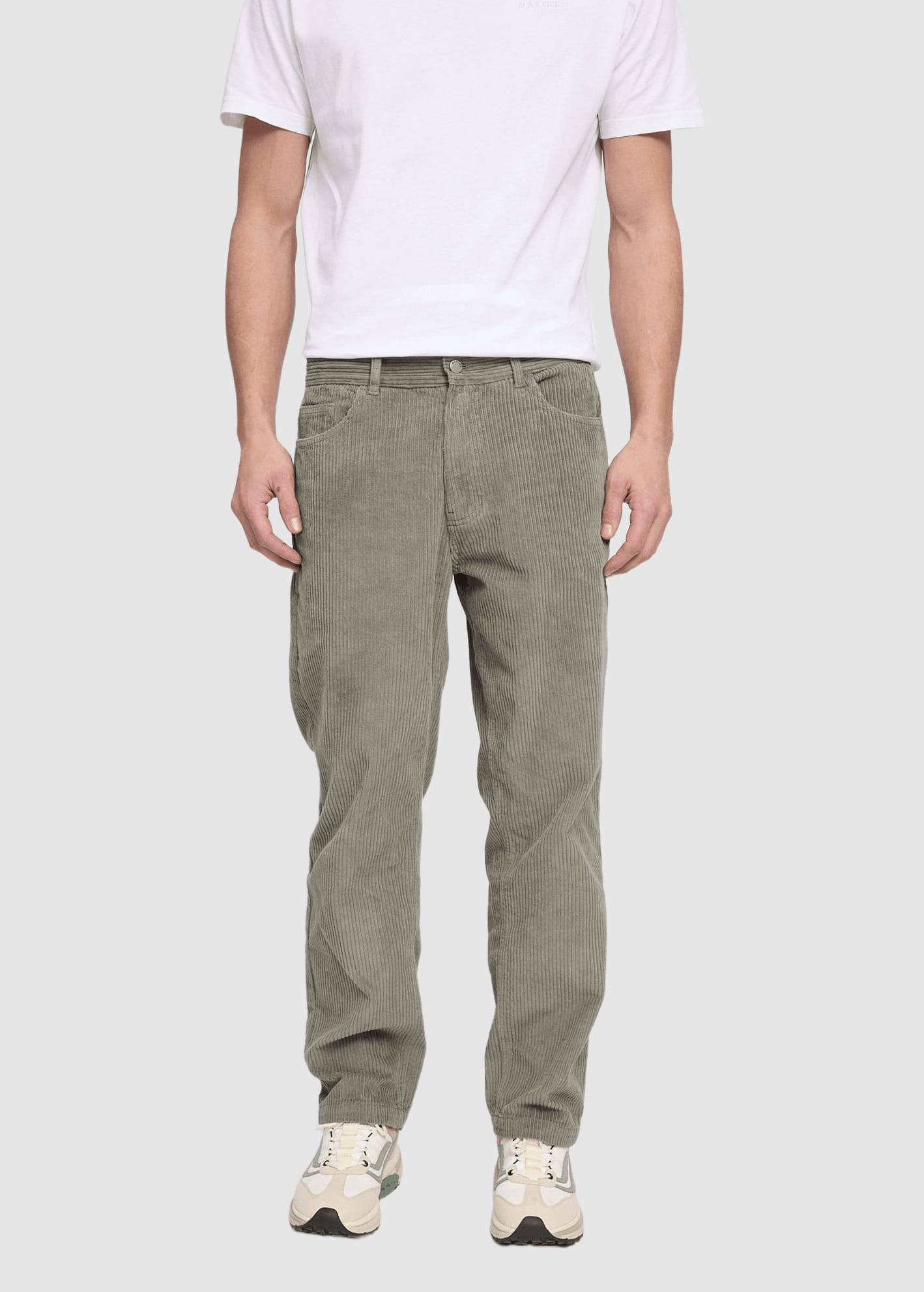 Corduroy 5 Pocket Pants Light Bottle