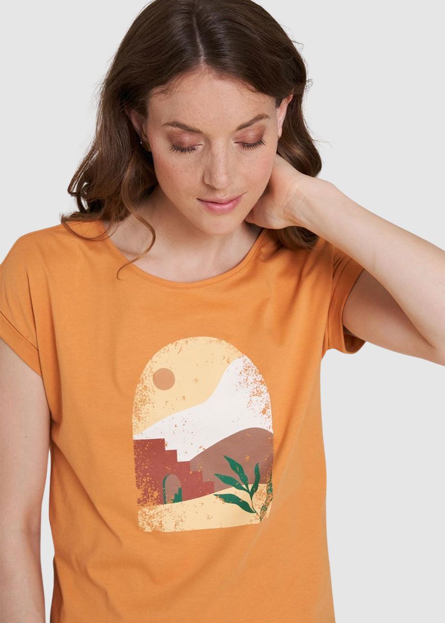 T-Shirt mit Sommerprint T-Shirt mit Sommerprint