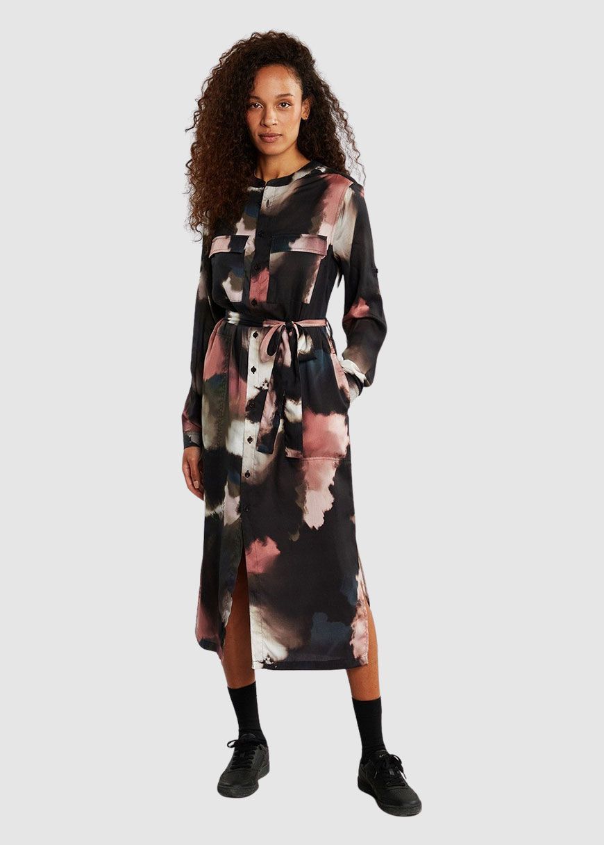 Shirt Dress Falsterbo Brush Strokes Shirt Dress Falsterbo Brush Strokes