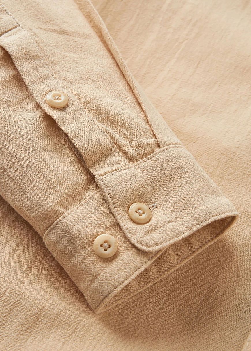 Arica Textured Organic Cotton Shirt