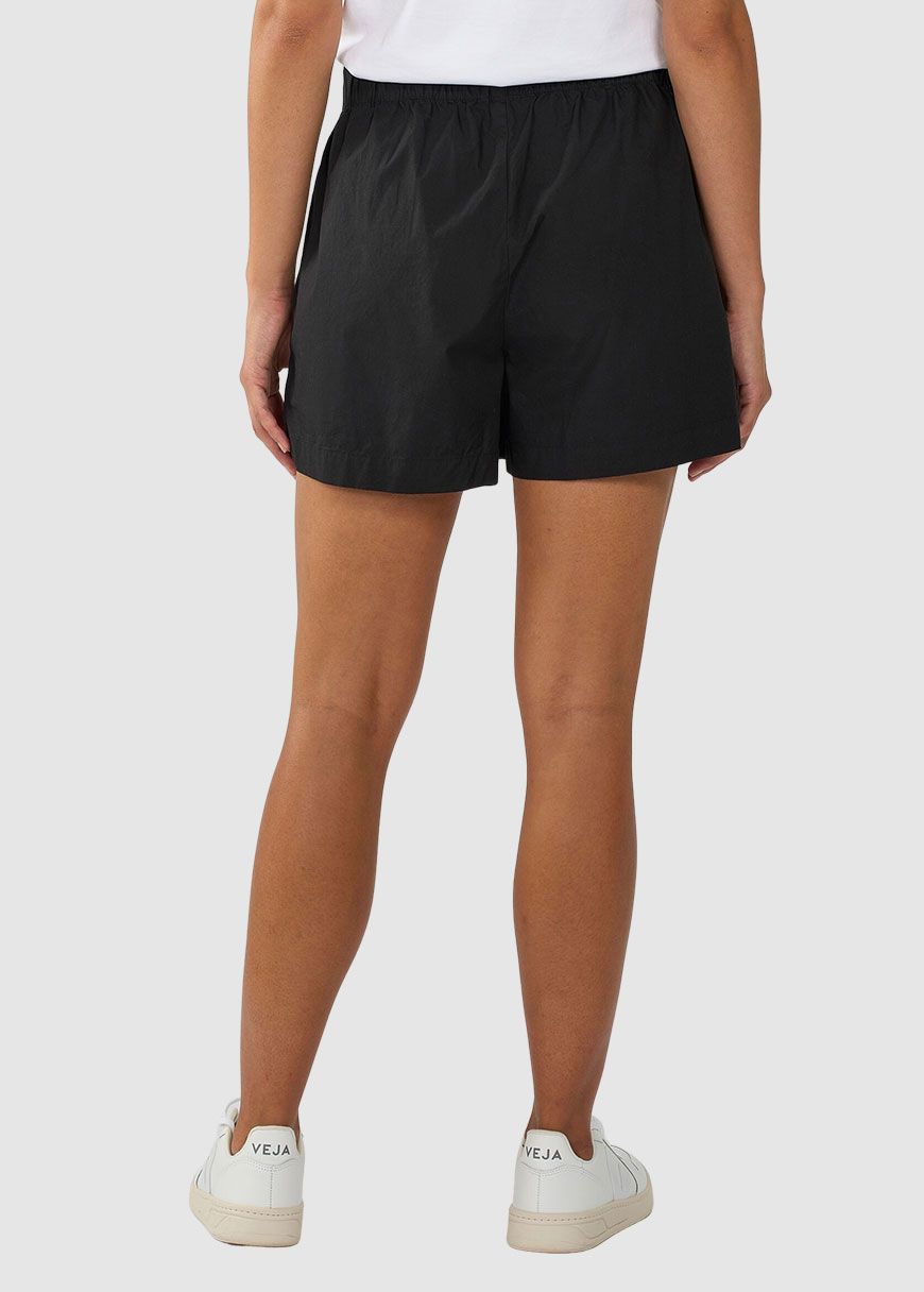 Poplin Elastic Waist Shorts Poplin Elastic Waist Shorts